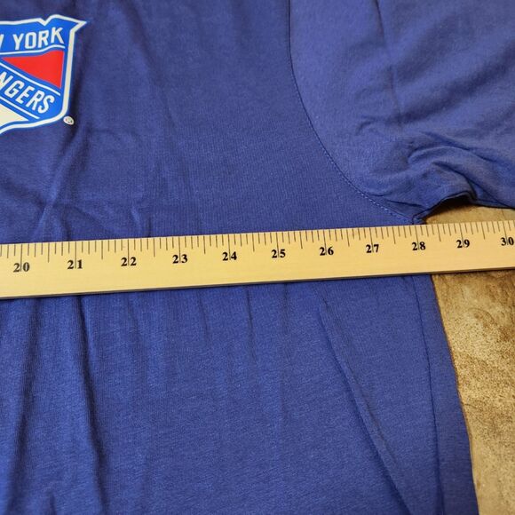 Fanatics NY Rangers T-Shirt | Men's 3XL | Blue | NHL Hockey | NWT - Picture 7 of 8